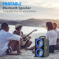 Bluetooth Speakers, Wireless TWS Portable Speaker with Lights,100dB Loud Subwoof