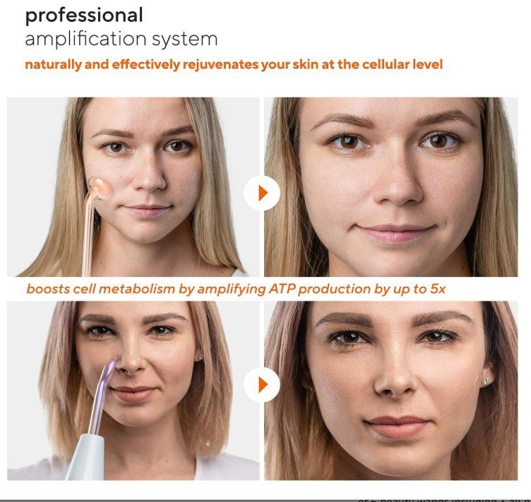 NuDerma Professional Skin Therapy Wand - Portable Skin Therapy