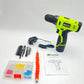 FadakWalt 12V Cordless Drill Set DC8212A—LED, 0–650 RPM, 19 Nm—NEW