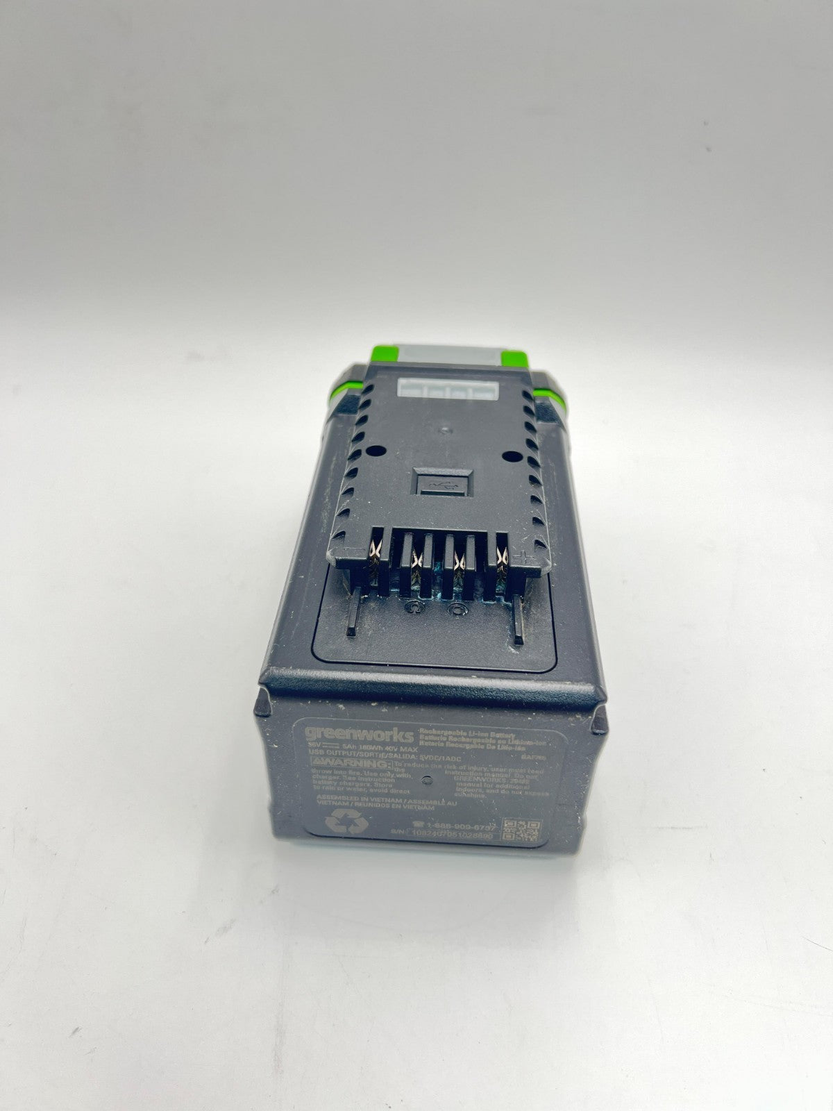 GREENWROKS 40V 4.0AH LITHIUM-ION BATTERY, 144WH