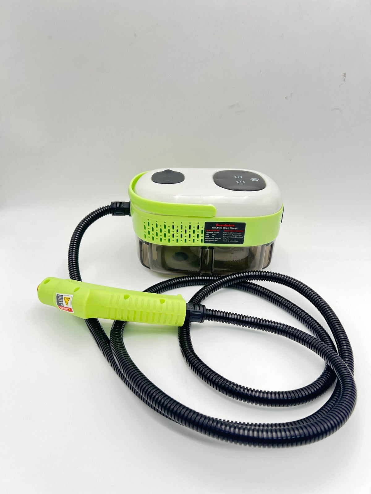 DREAMNATURE Portable Handheld Steam Cleaner 2500W for Car, Large Capacity 10s Fa