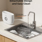 Durable Automatic Pet Feeder with Transparent Storage - Ideal for Rabbits & More
