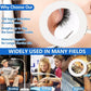 HITTI 10X Magnifying Glass with Light and Clamp, Hands Free Magnifying Floor ...