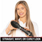 CHI Volumizer 4-in-1 Blowout Brush/Hair Dryer Creates Smooth/Silky & Shiny Hair