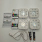 LOFTEK Pool Lights 4 Pack, Rechargeable Submersible LED Lights with Remote,