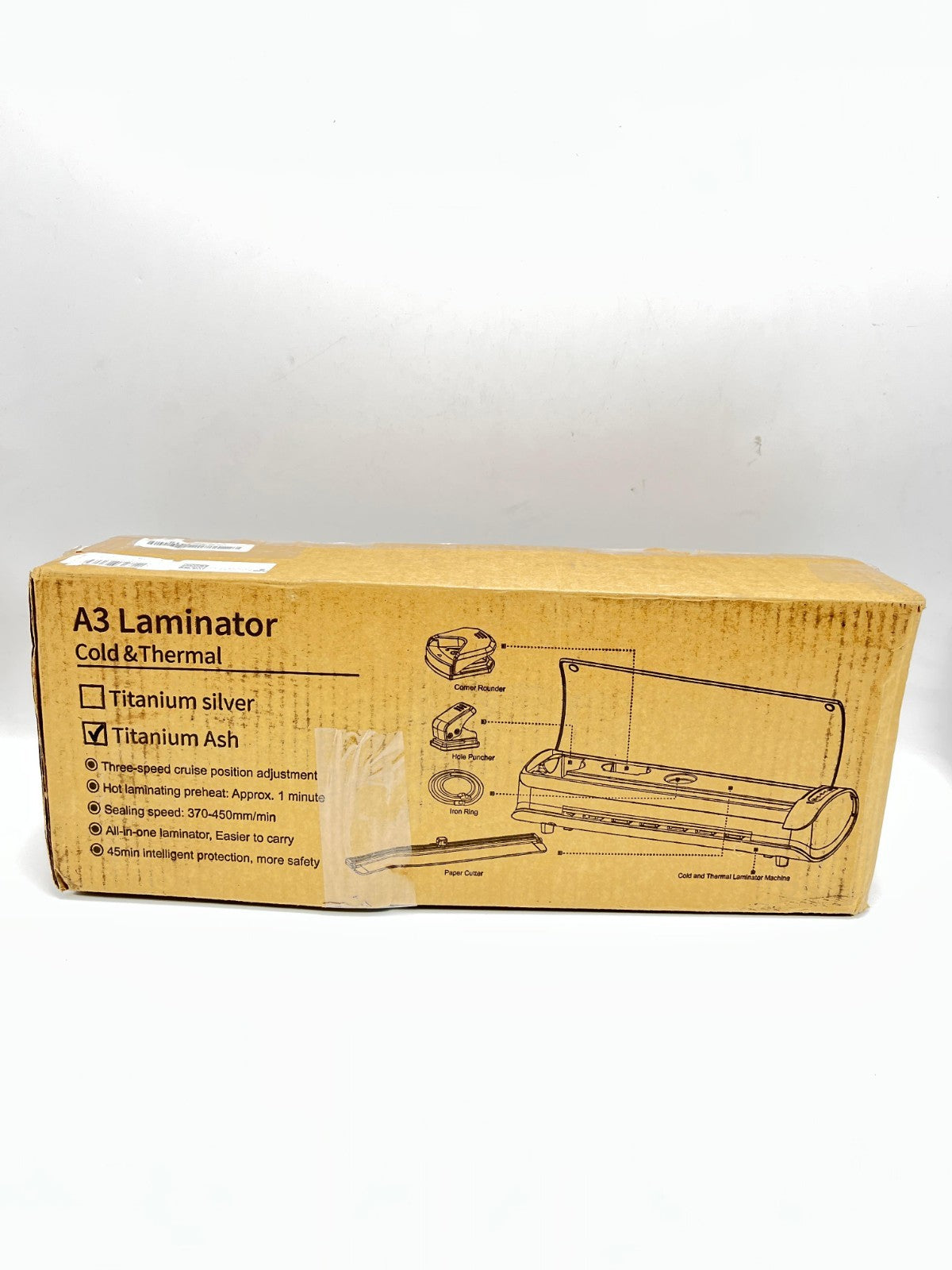 Qfun Laminator Machine 11x17 Cold Thermal Laminator，13 inch Laminating Machine 6