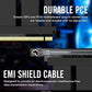 EZDIY-FAB PCI Express 4.0 16x Flexible Cable Extension Port Adapters for Graphic