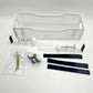 Under Desk Cable Management Tray White, Cinati Wire Organizers No Drill, Cabl