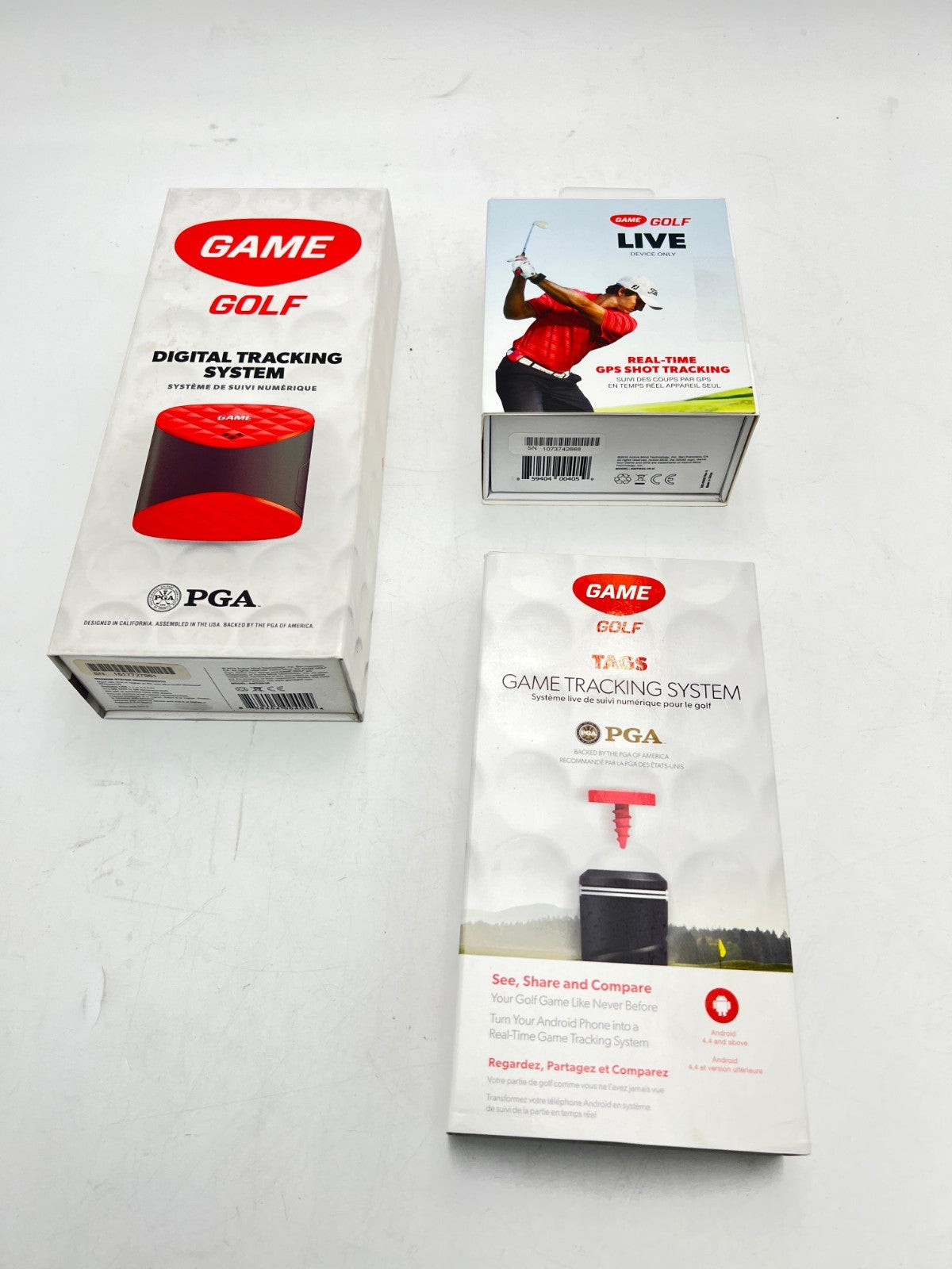 GAME GOLF DIGITAL & LIVE DEVICE - TIME GPS SHOT TRACKIng & TAGS GAME TRACKING