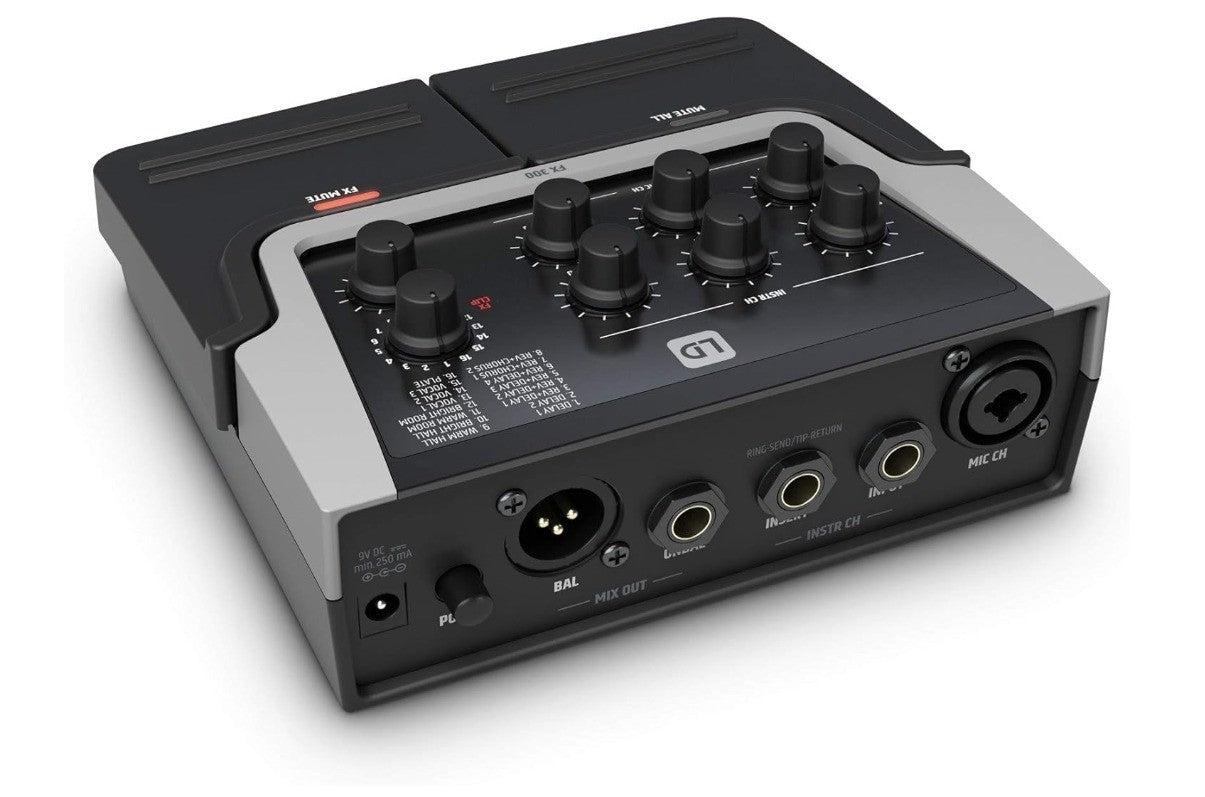 LD Systems FX 300 2-Channel Pedal with 16 Digital Effects