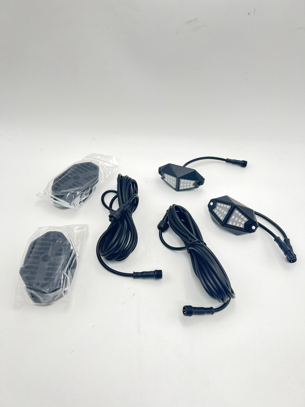 8 Pods RGB LED Rock Lights Underbody Neon lighting Kit w/ IR Remote ATV UTV