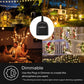 Kasa Outdoor Smart Dimmer Plug, IP64 Plug- in Dimmer for Outdoor String Lights