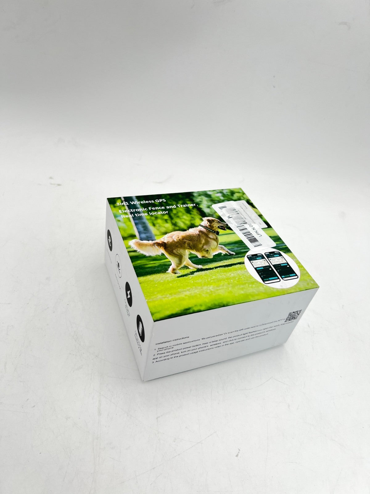 E-FENCE 3-in-1 GPS Dog Tracker/Training Collar/Electronic Fence Wireless Electri