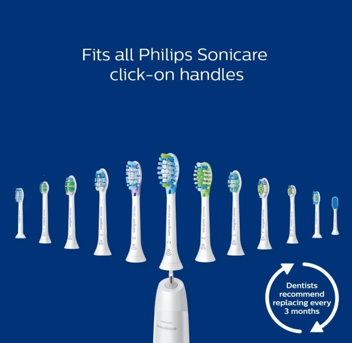 Philips Sonicare ExpertClean 7500 White, Rechargeable Electric Power Toothbrush,