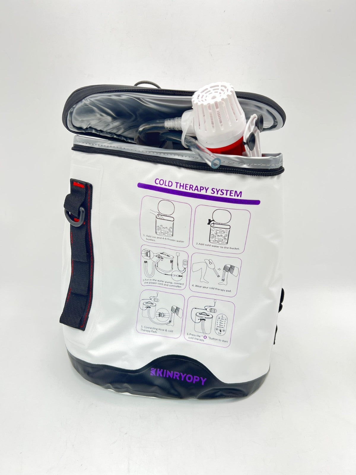 Cold Therapy Machine with Programmable Timer, Portable Ice Machine for Knee
