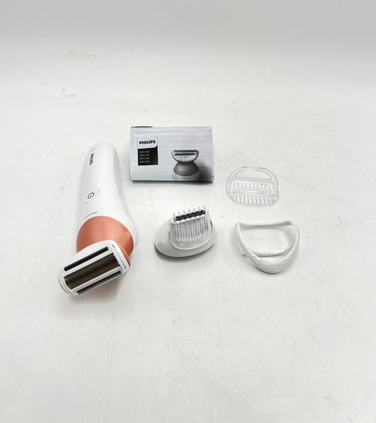 Philips Beauty Lady Electric Shaver Series 6000, Cordless with 7 Accessories, BR