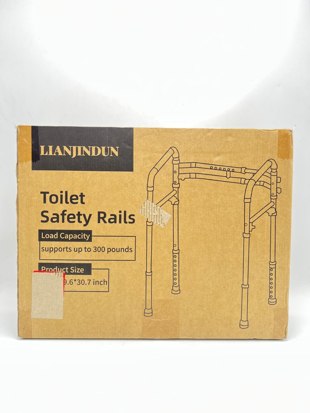 OasisSpace Stand Alone Toilet Safety Rail