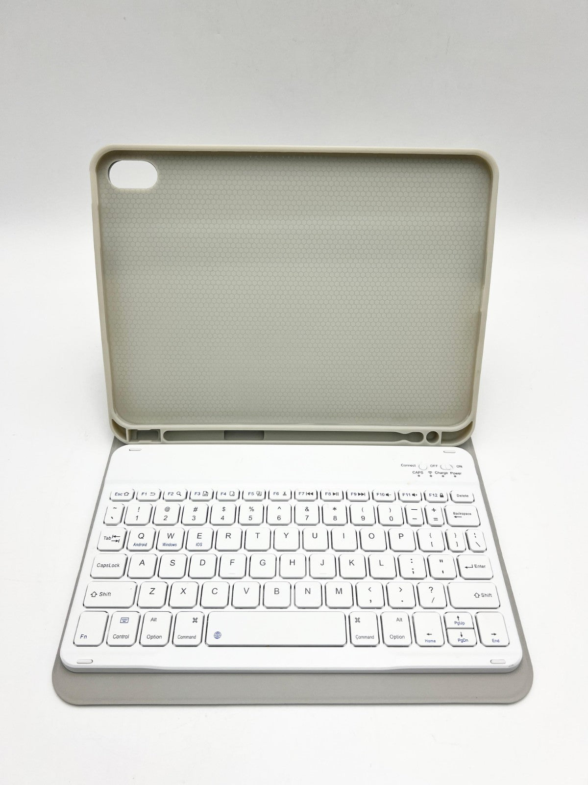 for iPad 11/10th Gen Case with Keyboard 11/10.9 inch 2025 A16/2022, Detachable W