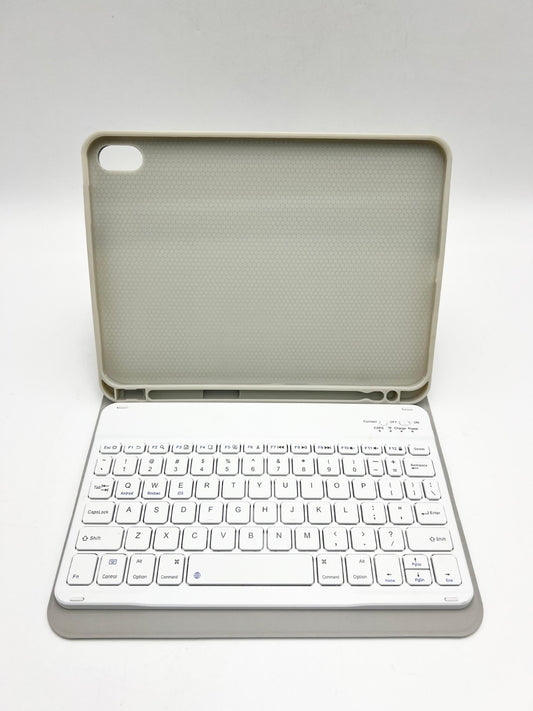 for iPad 11/10th Gen Case with Keyboard 11/10.9 inch 2025 A16/2022, Detachable W