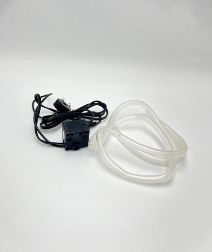 PAMANER Submersible Pump, Small Fountain Pump with Tubing (5W 95GPH, Led Light)