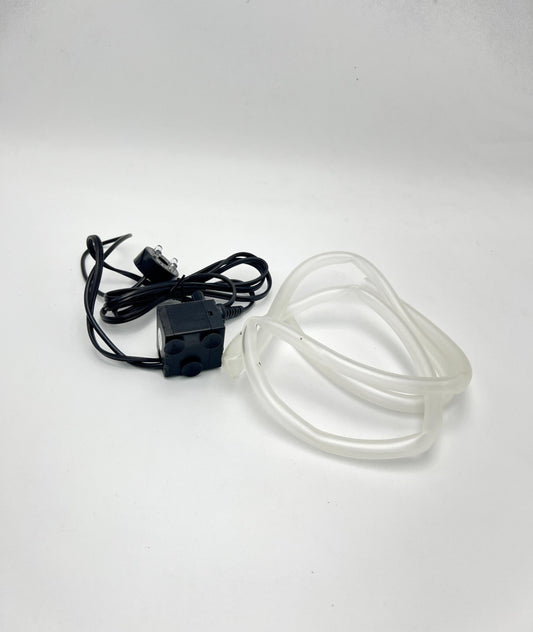 PAMANER Submersible Pump, Small Fountain Pump with Tubing (5W 95GPH, Led Light)