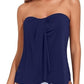 Tempt Me Two Piece Tankini Bathing Suits Women Halter Bandeau Size/X-large