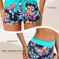 Aqua Eve 3 Piece Tankini Swimsuit for Women Tank Bathing Suit with Shorts Open B