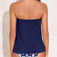 Tempt Me Two Piece Tankini Bathing Suits Women Halter Bandeau Size/X-large