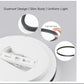 Roomratv Black Ceiling Light Fixture with Remote Control, with 3000K Warm Nightl