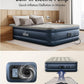 iDOO Queen Air Mattress with Built in Pump, 18 Raised Comfort Blow up Mattres