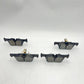 BOSCH BREAK PADS 1SET/ 1JUE, BE1613H, 4PCS/PZS