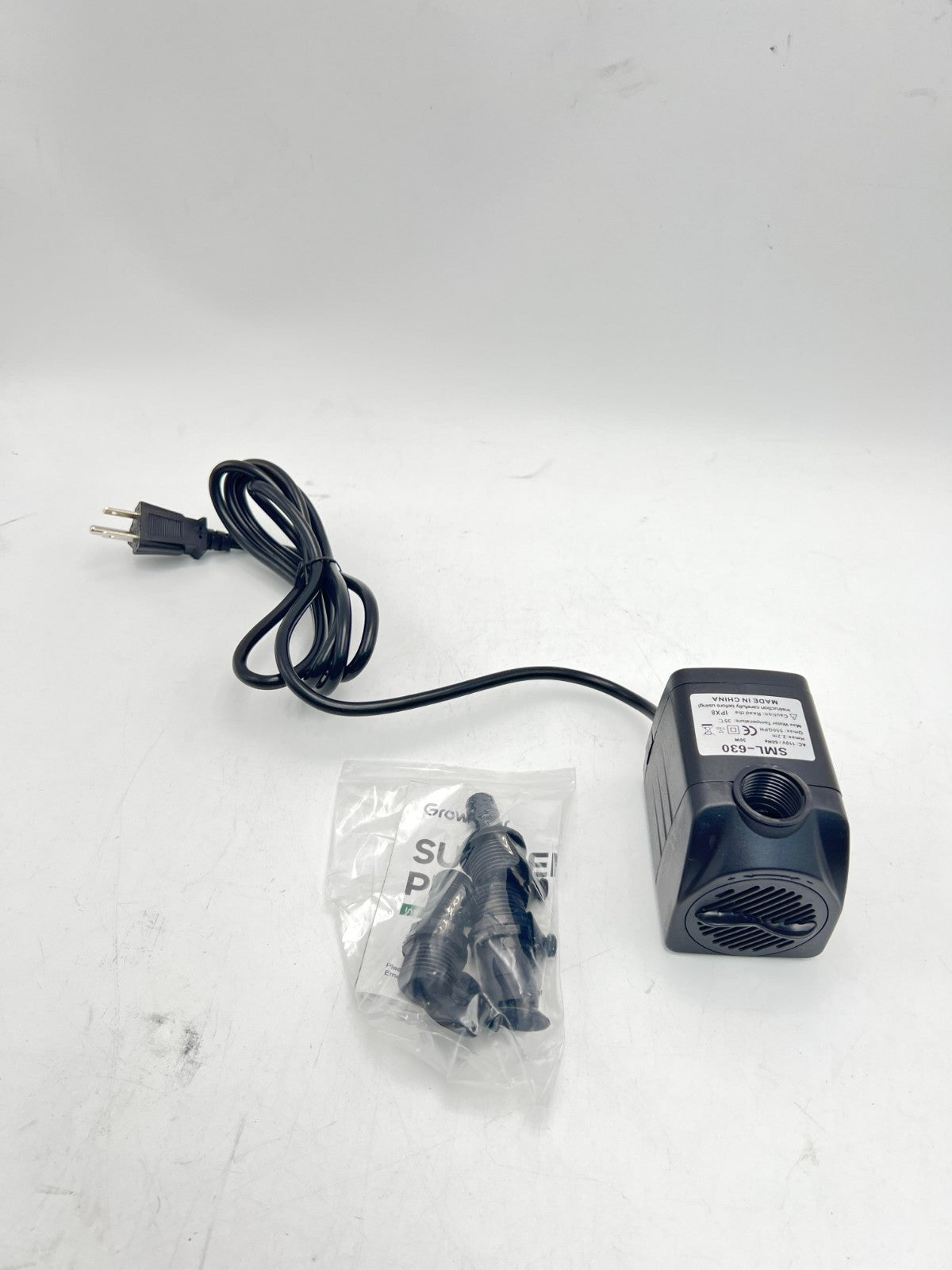 GROWNEER 550GPH Submersible Pump 30W Fountain Water Pump, 2000L/H, with 7.2Ft Hi