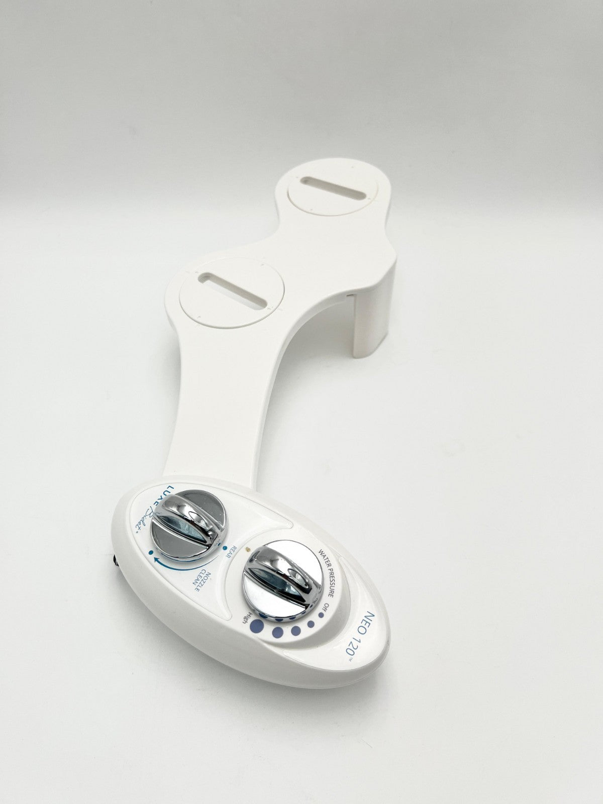 Luxe Bidet Neo 120 Self Cleaning Nozzle Fresh Water Non Electric Bidet WHITE