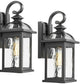 Darkaway Outdoor Lights Fixture Wall Mount, Exterior Wall Light with Water Rippl