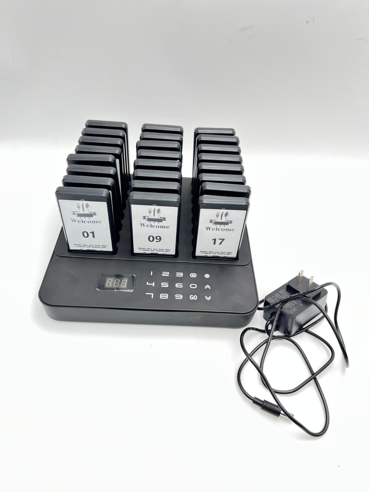 Restaurant Pager System, 24 Pagers, Social Distancing Pagers for Restaurants Pag