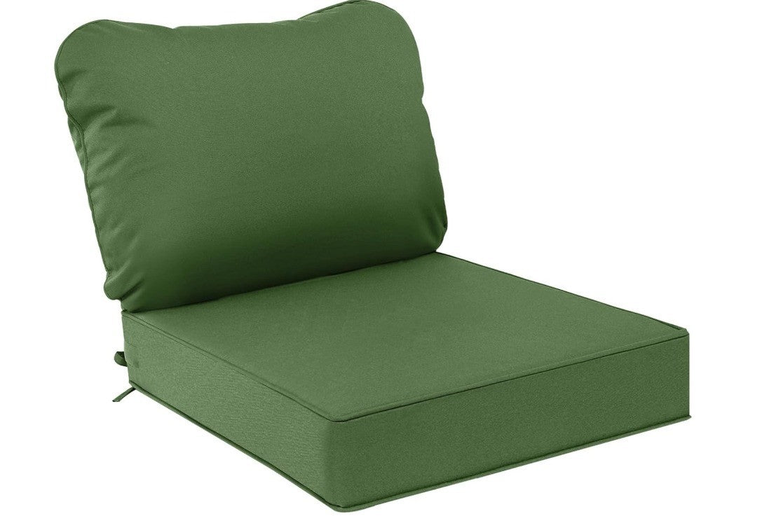 AAAAAcessories Outdoor Deep Seat Cushions, Waterproof, Fade-Resistant Patio Furn