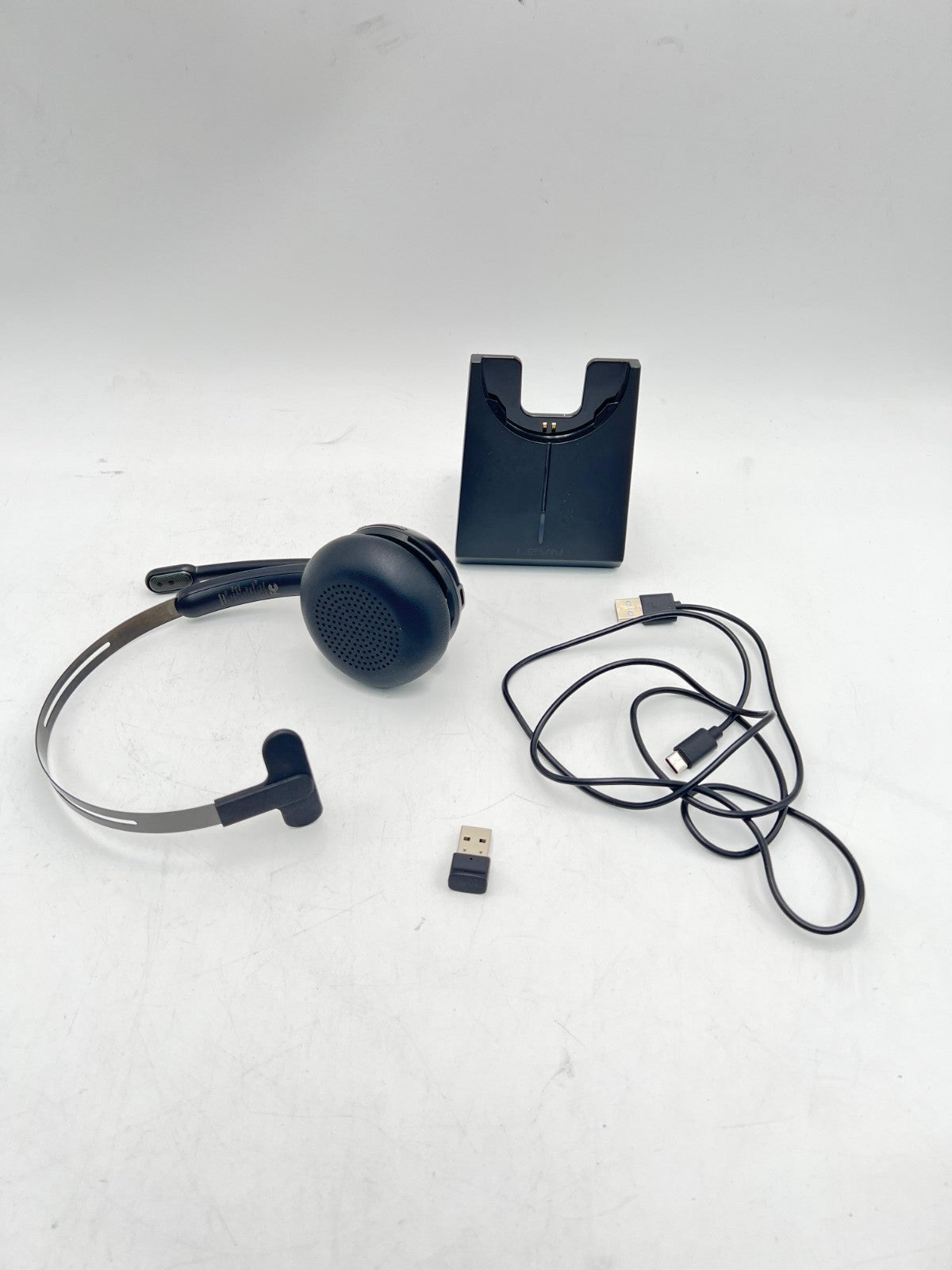 LEVN CT001 Wireless Headset with Microphone, Bluetooth 5.2, 65 Hrs Battery