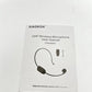 UHF12 Wireless Microphone Headset, 160ft Range, Dual Micro USB Charging, Suit...