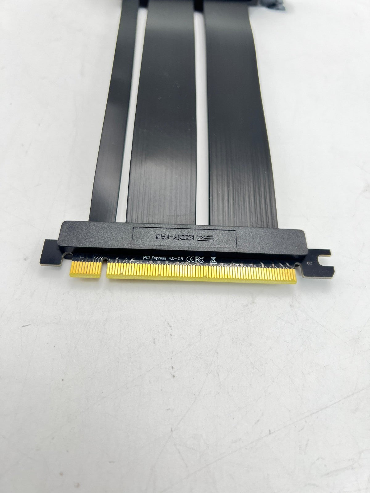 EZDIY-FAB PCI Express 4.0 16x Flexible Cable Extension Port Adapters for Graphic