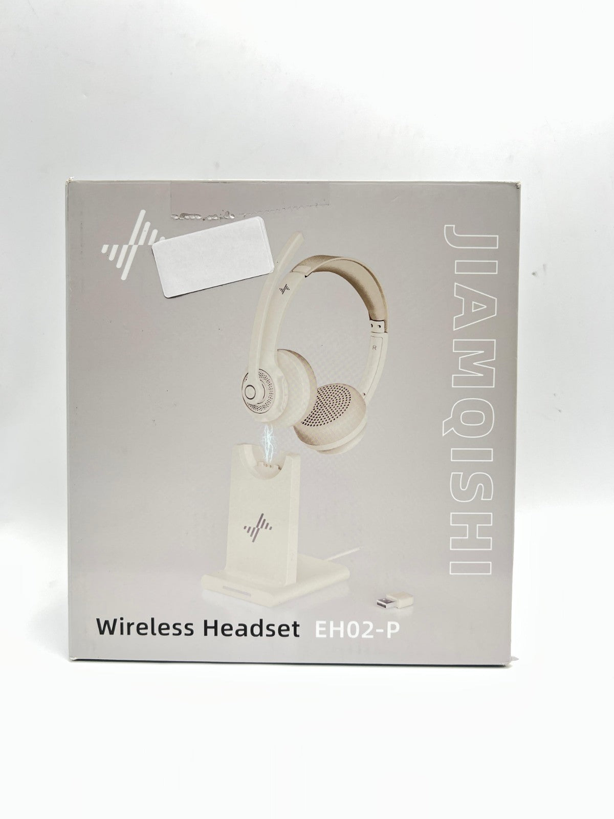 JIAMQISHI EH02-P  Wireless Headset with AI Noise Cancelling Microphone Bluetooth