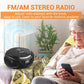 Gelielim Portable CD Players for Home, CD Boombox with AM/FM Stereo Radio, Bl...