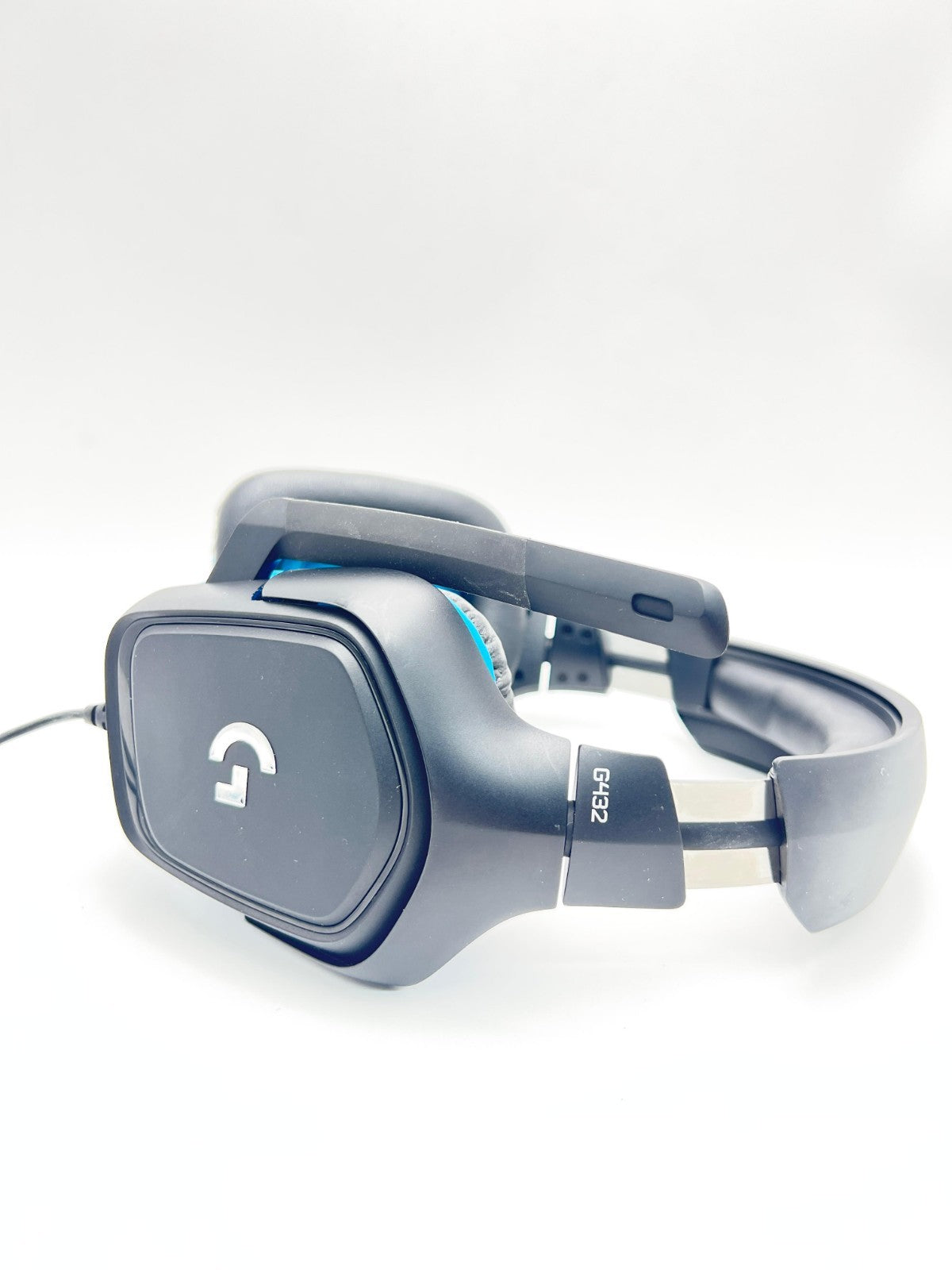 Logitech G432 Wired Gaming Headset, 7.1 Surround DTS Headphone PC (Leatherette)