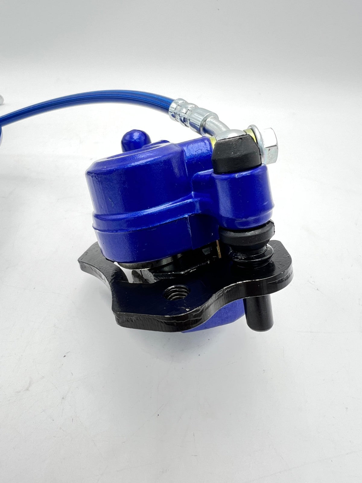 Rear Hydraulic Disc Brake Caliper Hand Brake Master Cylinder Caliper with Blue