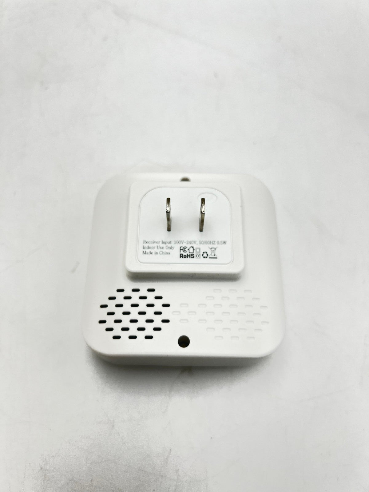 Wireless Doorbell Extender with Receiver Connects to Existing Hardwired Doorbell