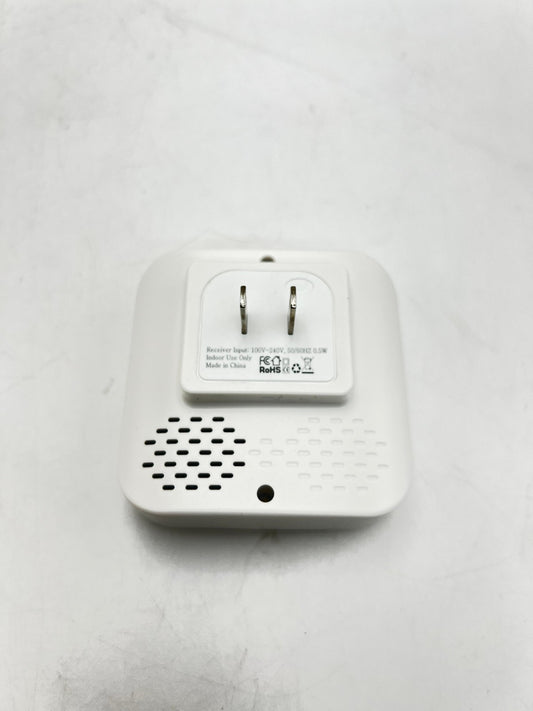 Wireless Doorbell Extender with Receiver Connects to Existing Hardwired Doorbell