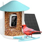 NETVUE Birdfy AI Smart Bird Feeder with Camera Solar Powered AI Auto Capture