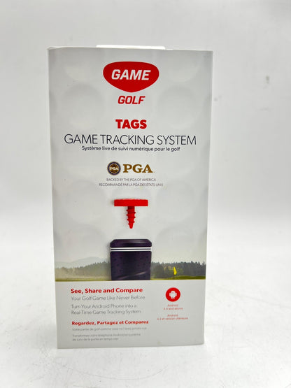 GAME GOLF TAGS GAME TRACKING SYSTEM