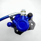 Rear Hydraulic Disc Brake Caliper Hand Brake Master Cylinder Caliper with Blue