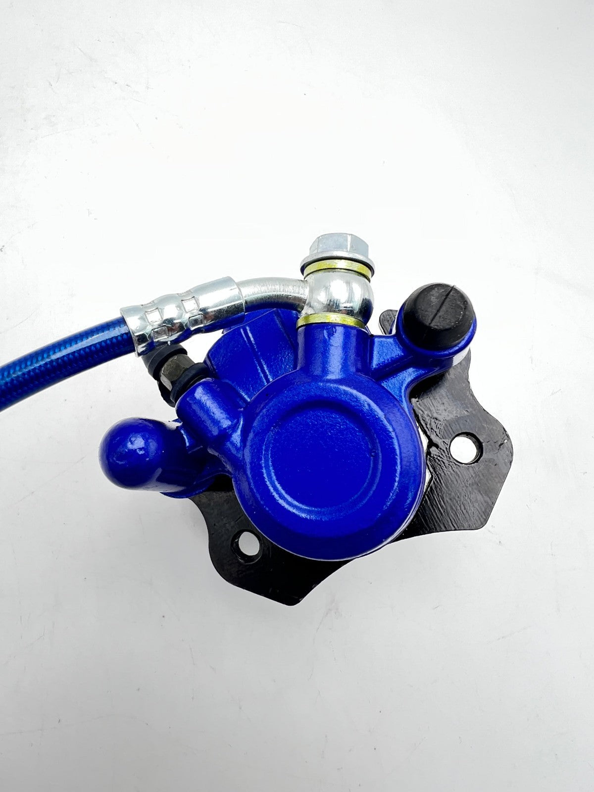 Rear Hydraulic Disc Brake Caliper Hand Brake Master Cylinder Caliper with Blue