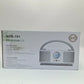 Silver Boombox Bluetooth CD Player FM Radio Portable WTB-791 with USB AUX